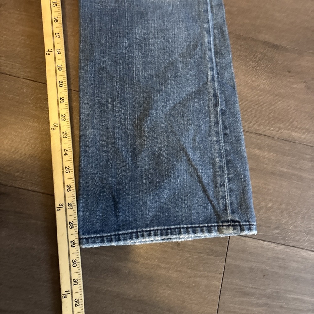 BKE Jeans Mens 29x30 Blue Denim Bootcut Tyler Distressed Pockets Casual - Picture 6 of 10